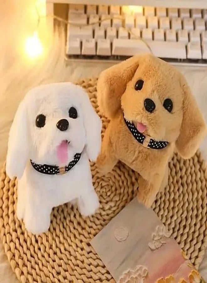 ZAKOFOL Hopping Walking Dog Toy with Sounds, Walking Dog Wiggling Tails, Twitching Mouth and Nose, Educational Interactive Cute Dog Toy for Baby Kids - Image 2